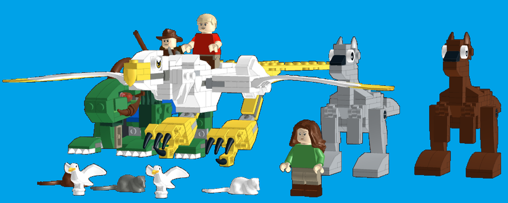 Lego Characters of The Rescuers Down Under