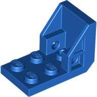 Lego Bracket 3 x 2 - 2 x 2 [aka Space Seat] / Blue