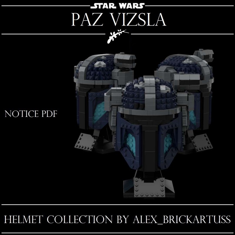 Lego Helmet Paz Vizsla