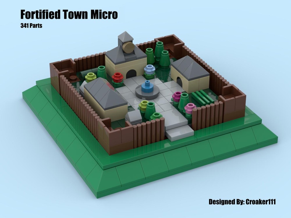 Lego Fortified Town Micro