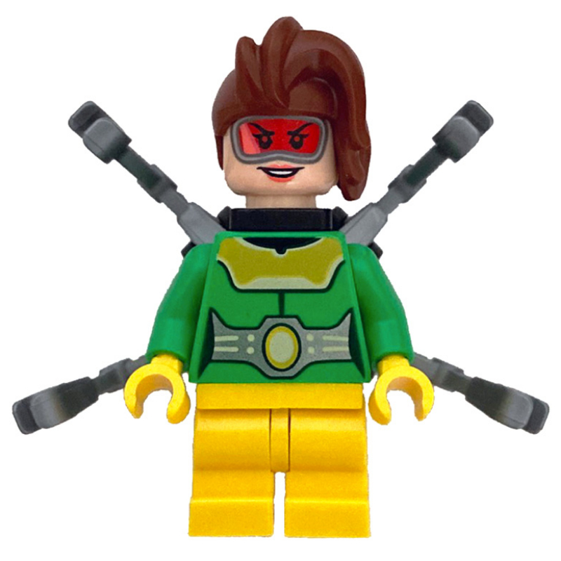 Lego Dr. Octopus / Doc Ock, Female, Flat Silver Arms