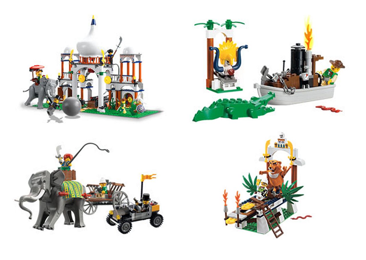 Lego Orient Expedition in India Kit
