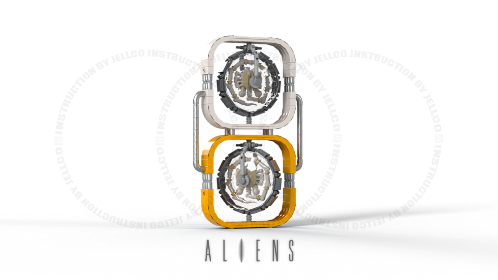 Lego ALIEN Concept ART : Facehugger Incubator