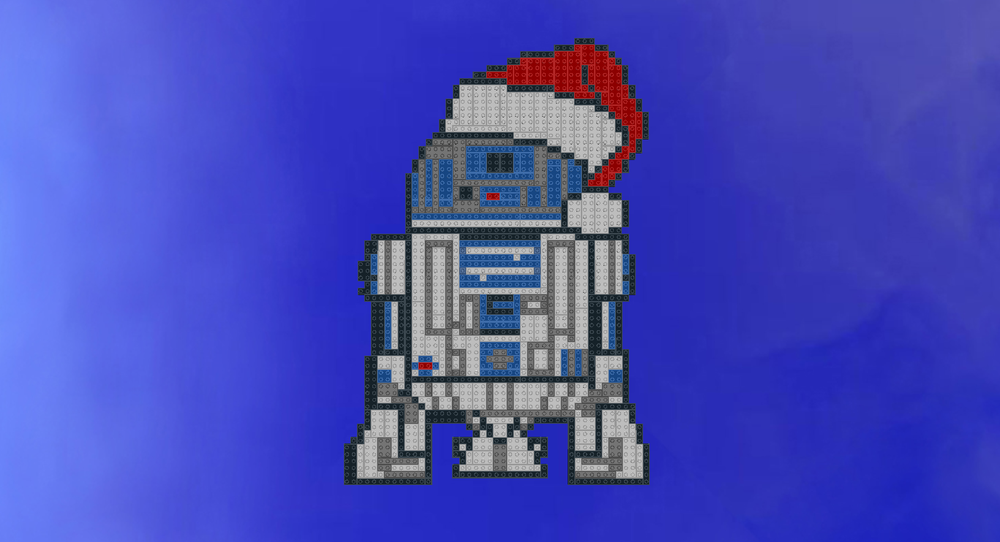 Lego Santa R2-D2