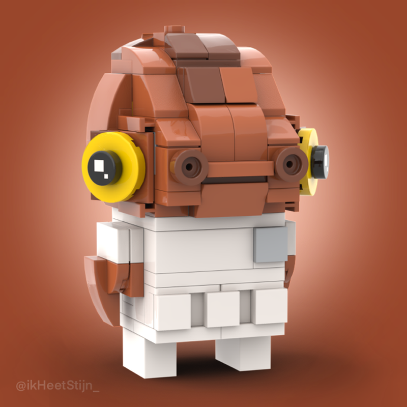 Lego Admiral Ackbar LEGO Bickheadz moc