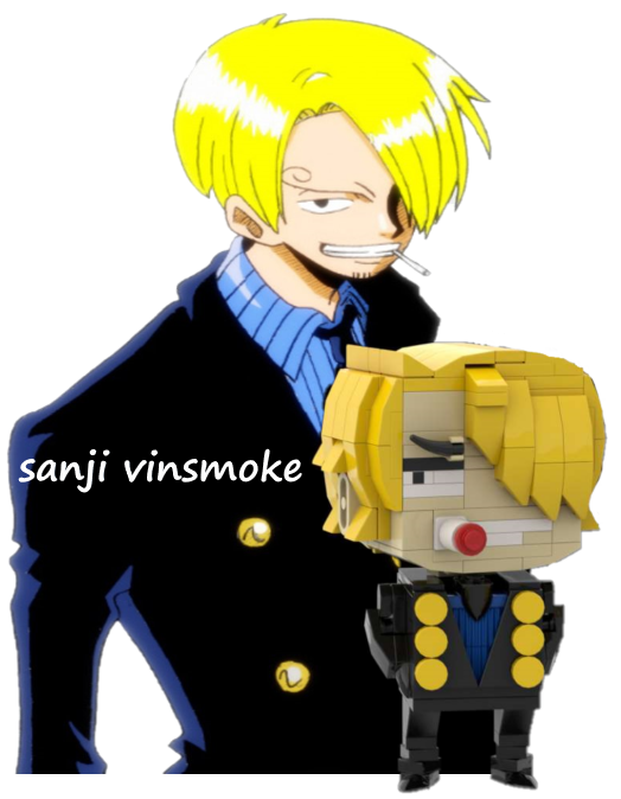 Lego BrickPop Sanji -Onepiece-