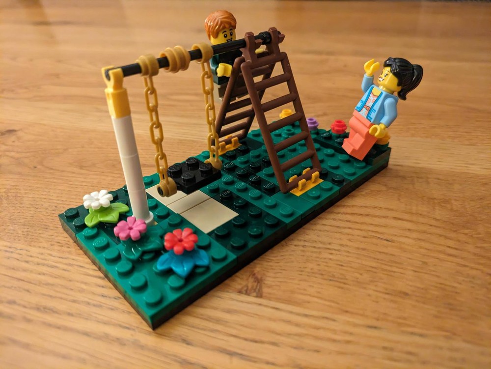Lego Climbing frame and swing