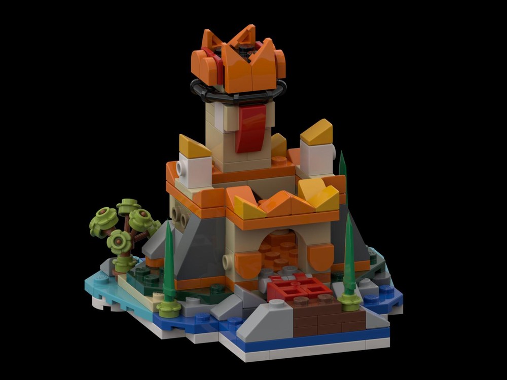 Lego 40593 Orange Castle