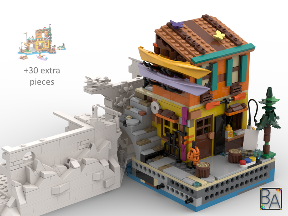 Lego Kayak Shop - Riviera Extension