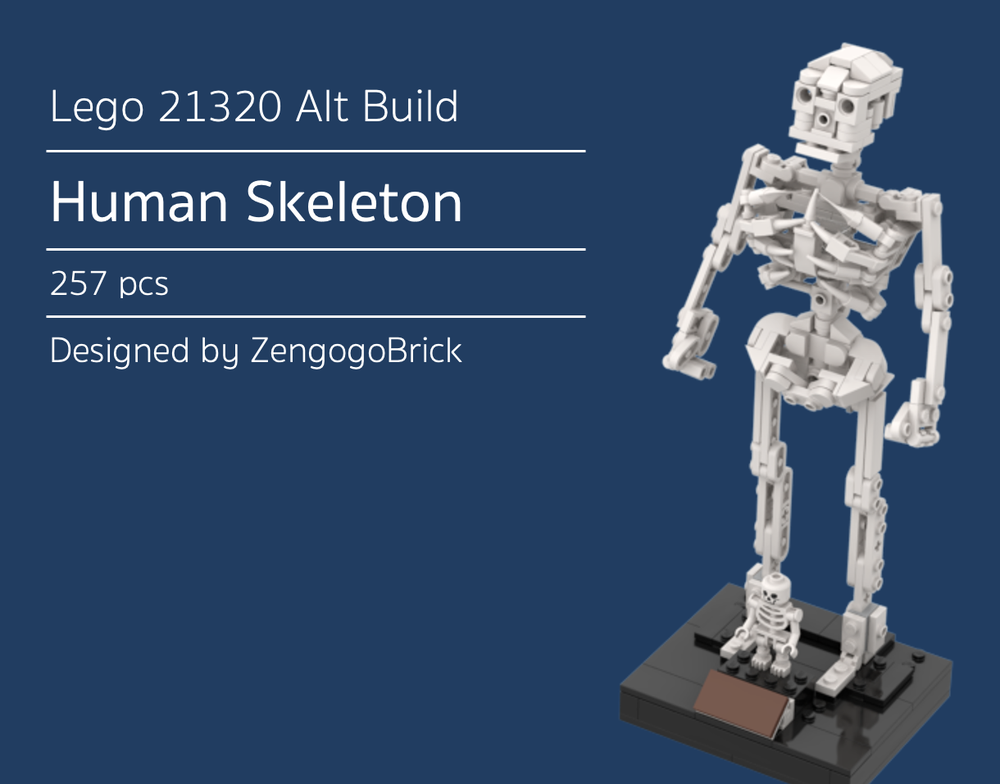 Lego 21320 Human Skeleton
