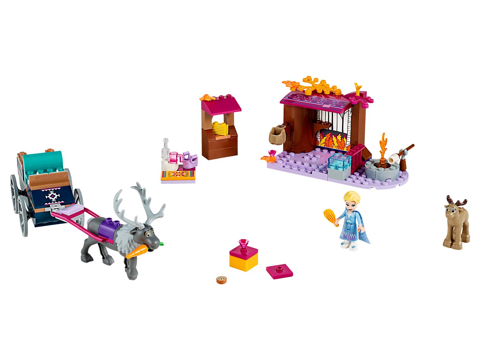 Lego Elsa's Wagon Adventure
