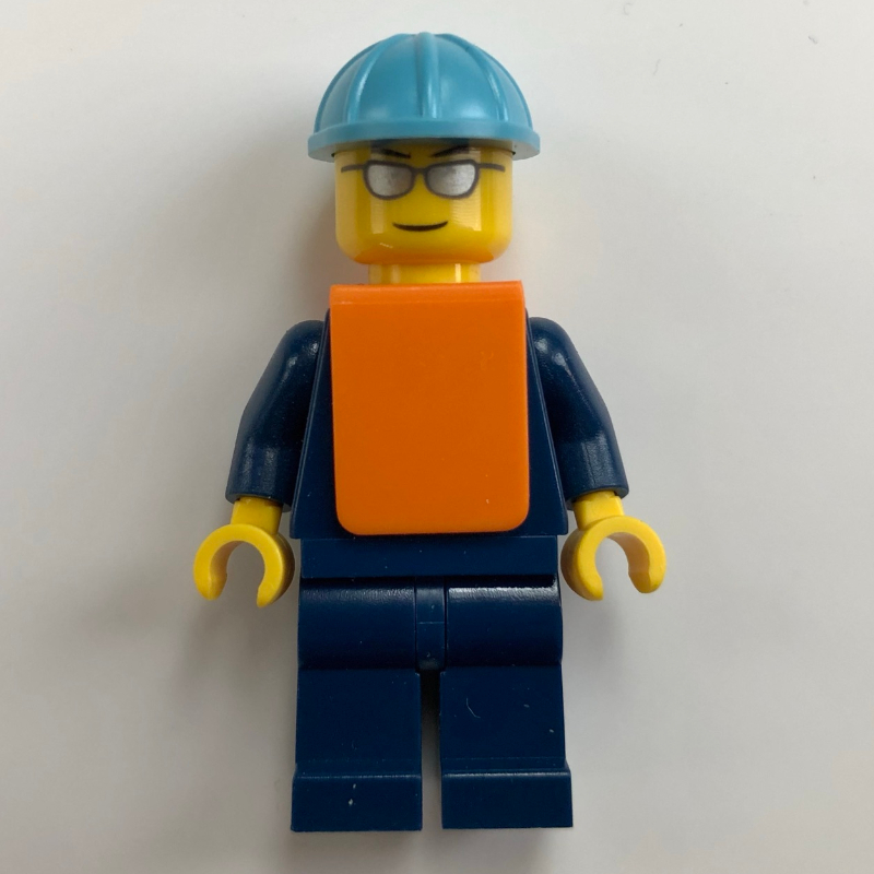 Lego Train Worker, Maersk - Sunglasses