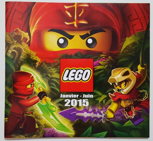 Lego 2015 Large French January - June (611.9729-FR - 611.9721 FR for BLX)
