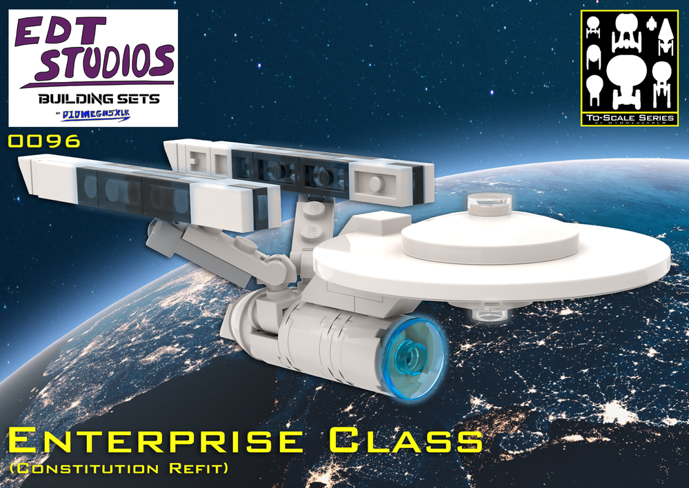 Lego Enterprise Class (Constitution Refit)