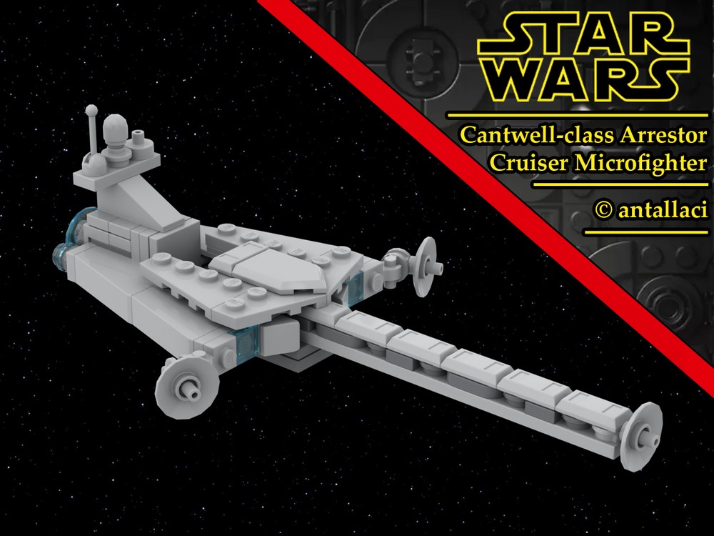 Lego Cantwell-class Arrestor Cruiser Microfighter
