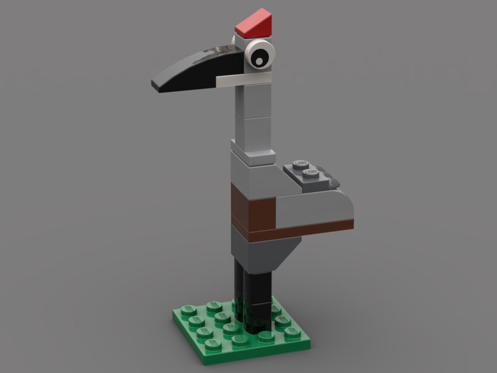 Lego Sandhill Crane