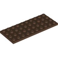 Lego Plate 4 x 10 / Brown