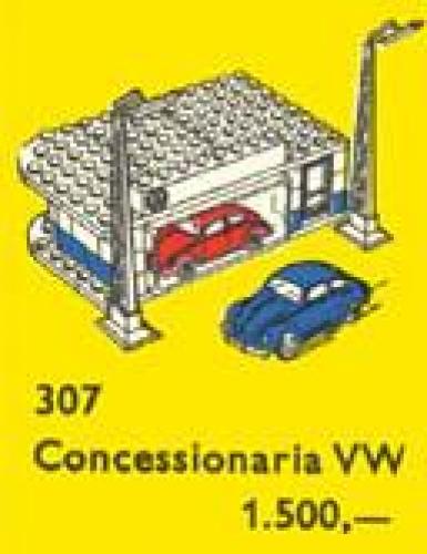 Lego VW Auto Showroom