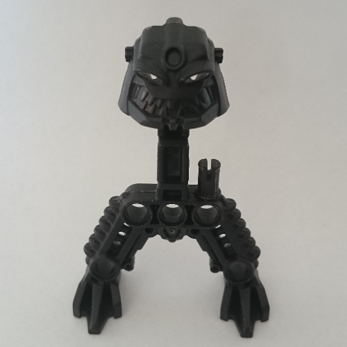 Lego Large Figure Skeletal, Torso with Feet and Head (Piraka Reidak) / Black