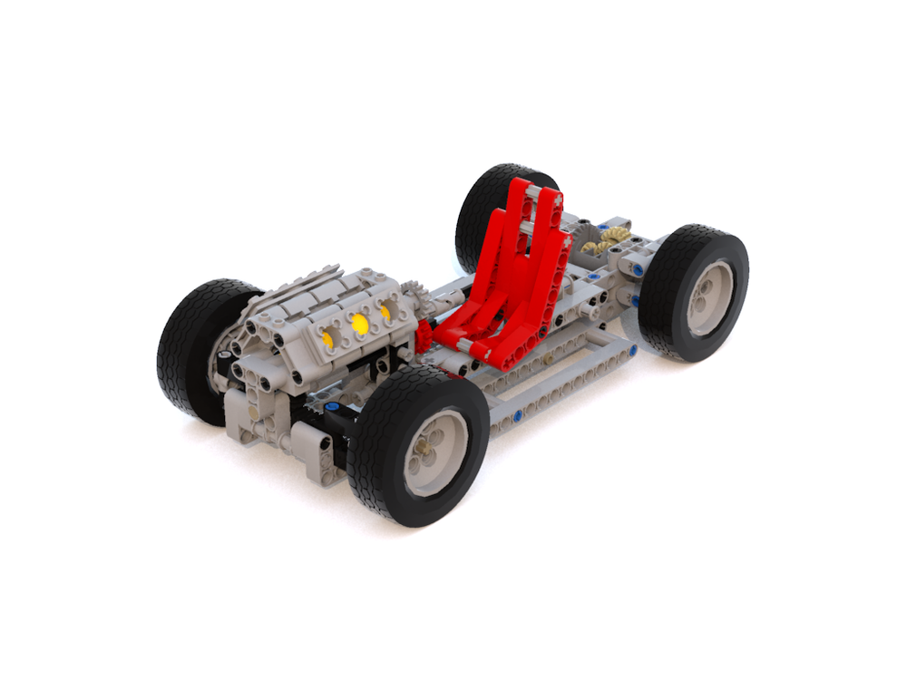 Lego 2-Speed Car Chassis