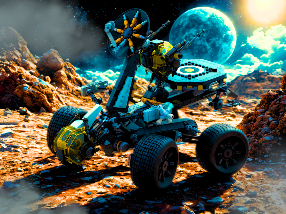 Lego Blacktron II Void Drifter