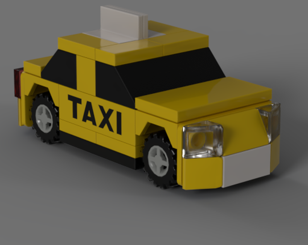 Lego Micro taxi