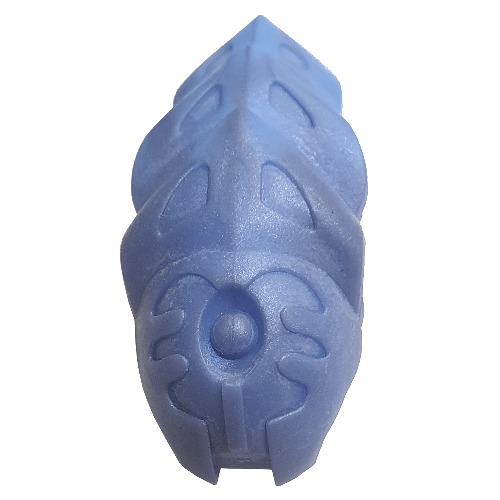 Lego Large Figure Accessory, Rahkshi Kraata Stage 3 with Marbled Medium Blue Tail Pattern / Pearl Sand Blue