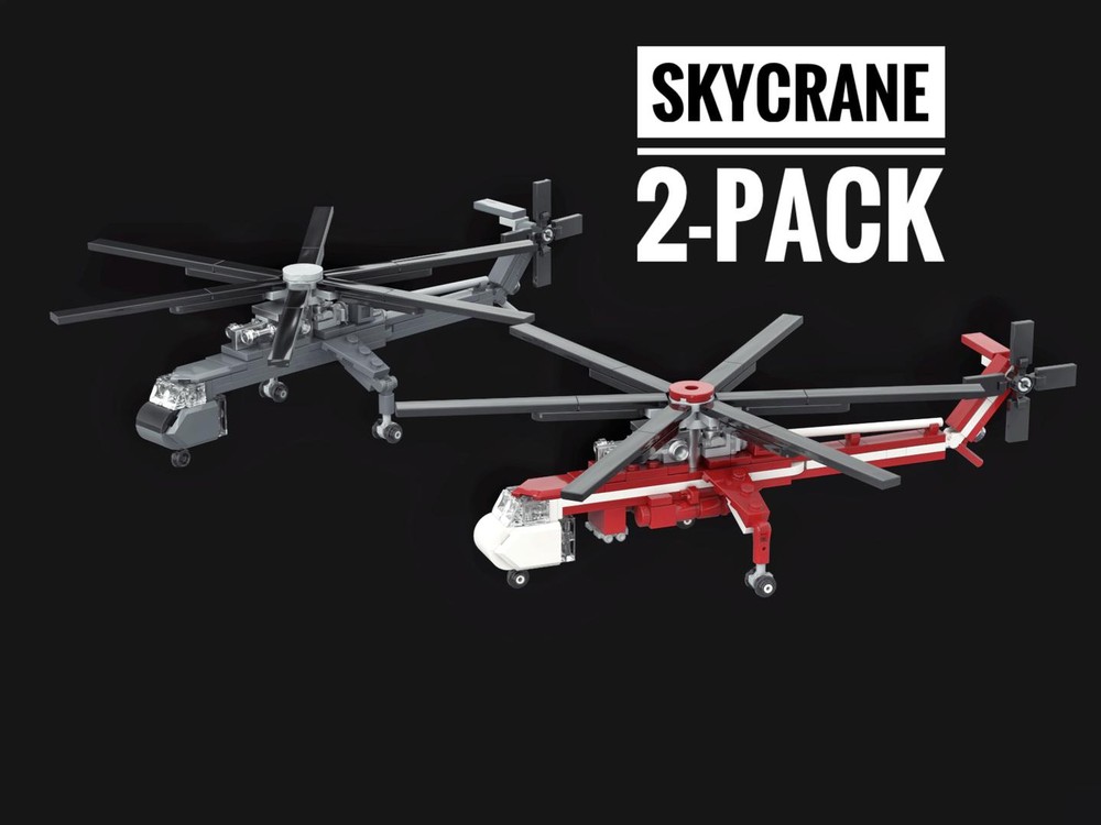 Lego Skycrane Micro Helicopter Combo