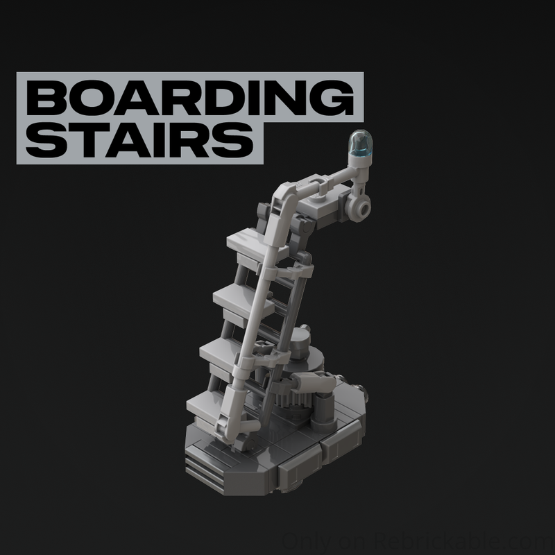 Lego Hover Boarding Stairs