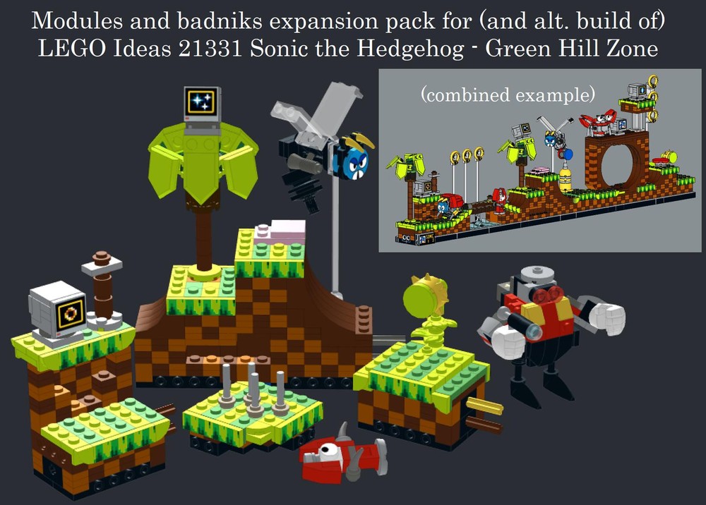 Lego 21331 Modules & Badniks expansion pack