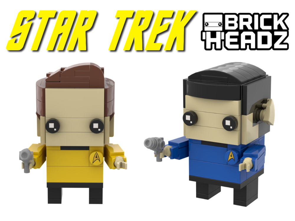 Lego Brickheadz Kirk & Spock