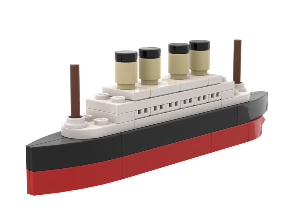 Lego Microscale RMS Titanic
