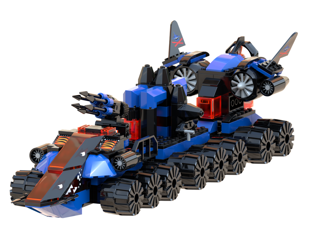 Lego Aqua - Shark - Amphibious Transport