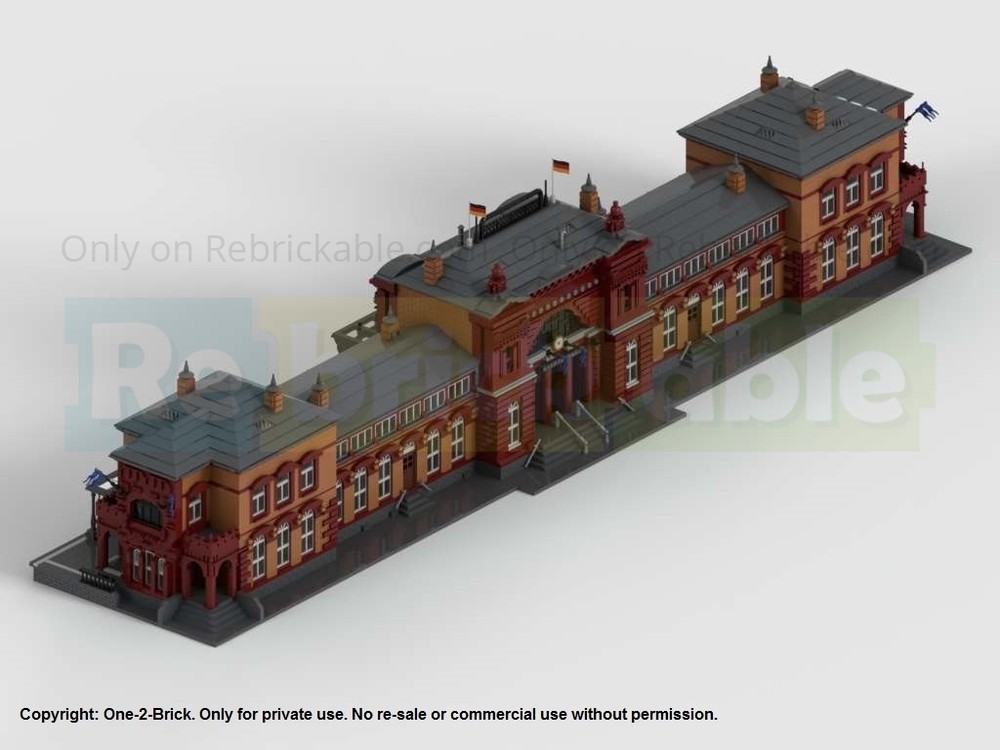 Lego Bonn Central Station