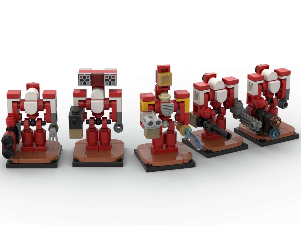 Lego Warhammer 40k Space Marine Terminator Squad