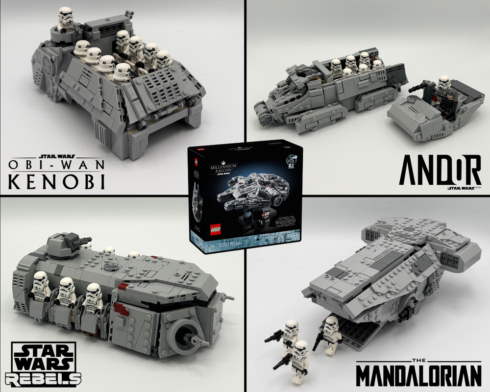 Lego Imperial Suppression 4-in-1 Bundle (75375 Alternate Models)