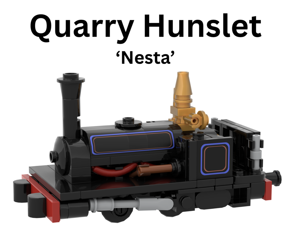Lego Quarry Hunslet 'Nesta'