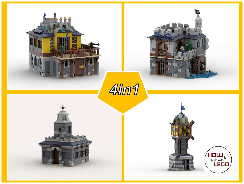 Lego 31120 - 4in1 Medieval Buildings