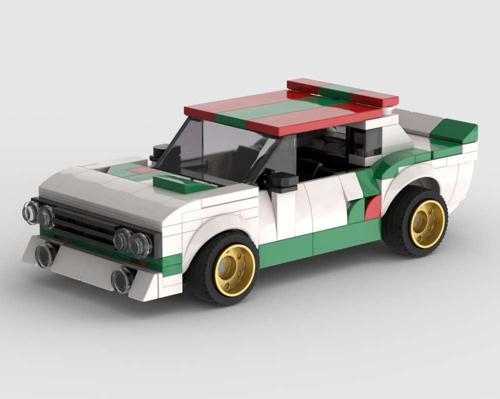 Lego 1978 Fiat 131 Abarth Group 4 Rally