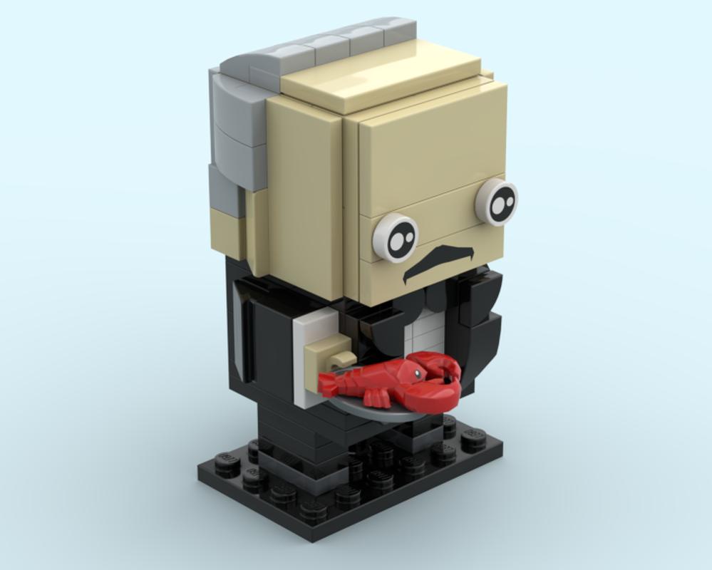 Lego DC's Alfred Pennyworth Brickheadz