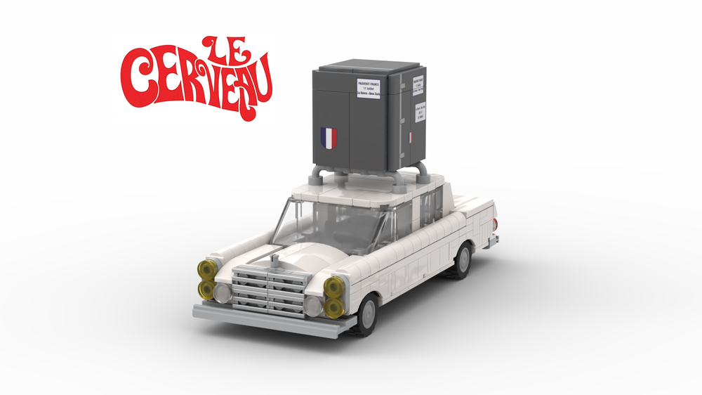 Lego 1968 Mercedes-Benz 280S (W108) 'Le cerveau'