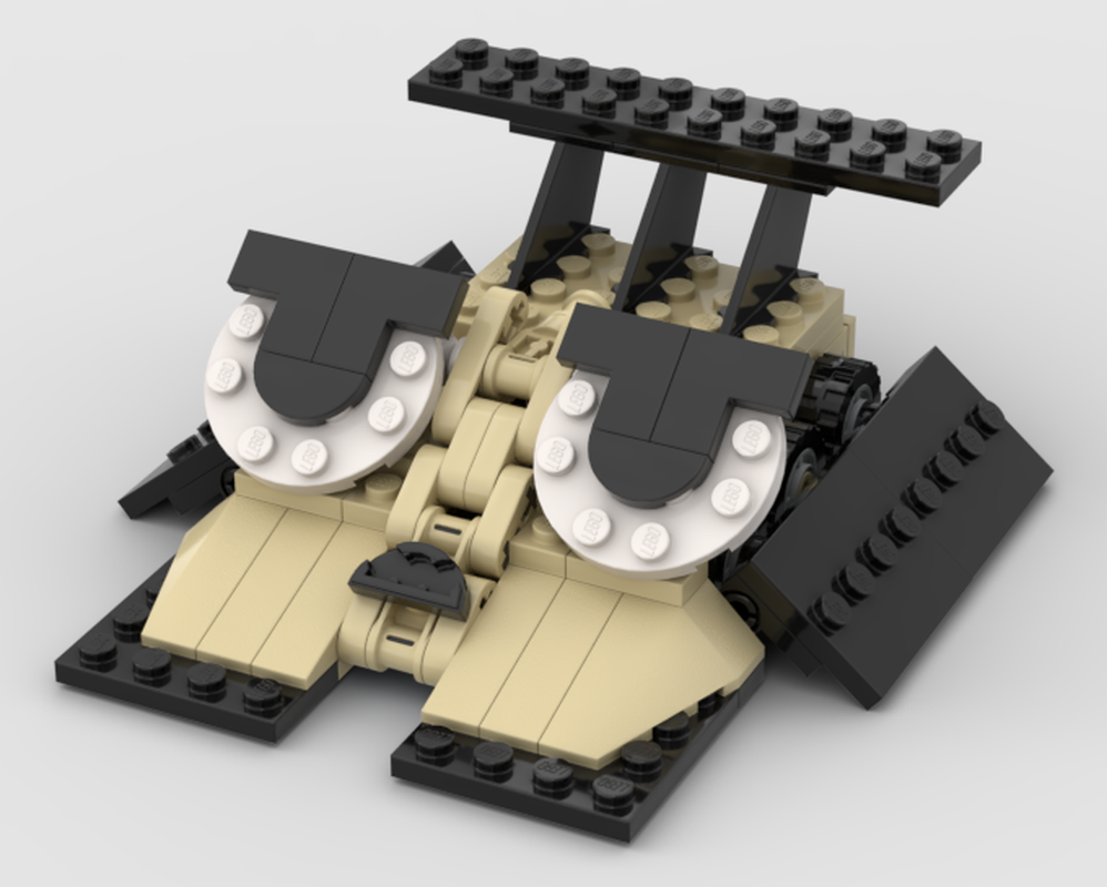 Lego Combat Robot Grumpy Gustavo
