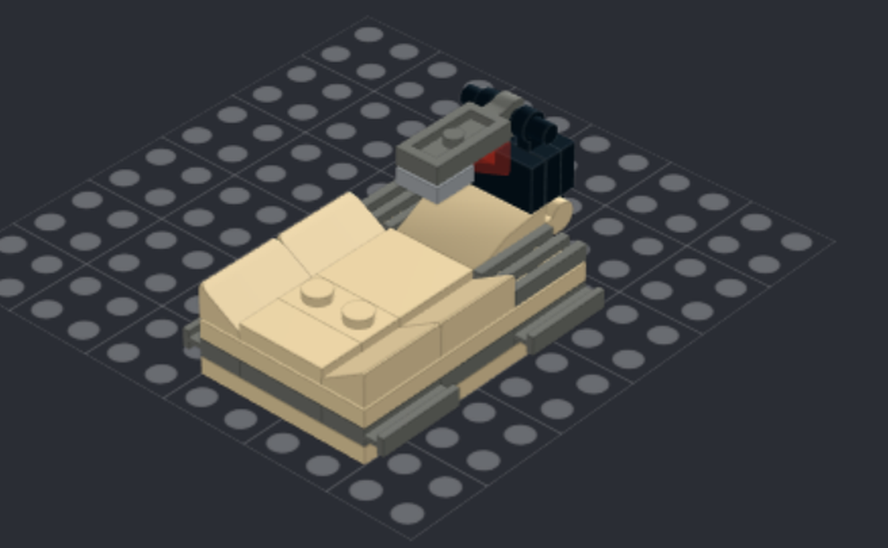 Lego Custom Cockpit Interior