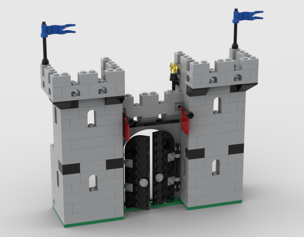 Lego Classic Castle Gatehouse - Alternate (no 4444)