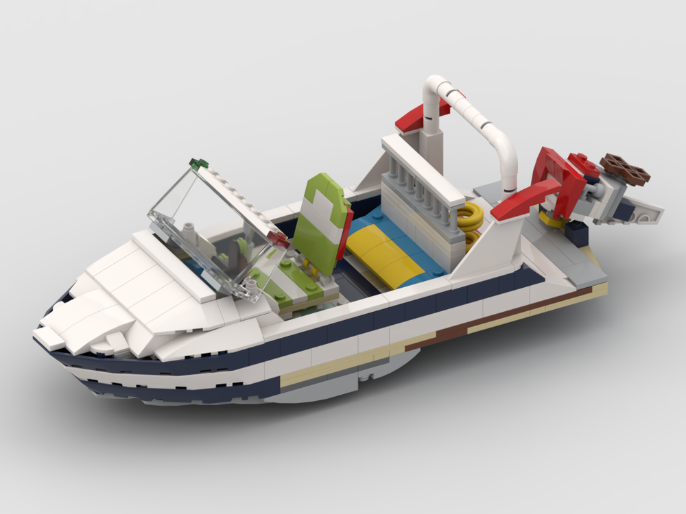Lego 31083 alt Motorboat