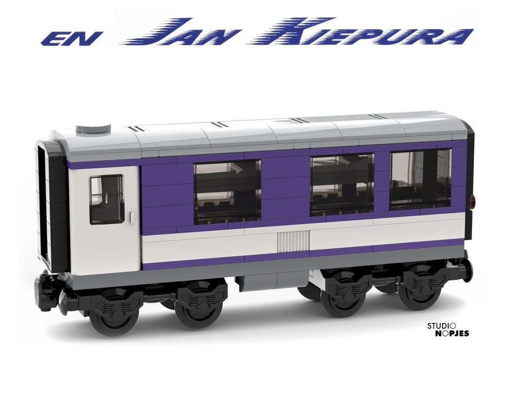Lego Train Sleeper Car - EN Jan Kiepura (6-wide)