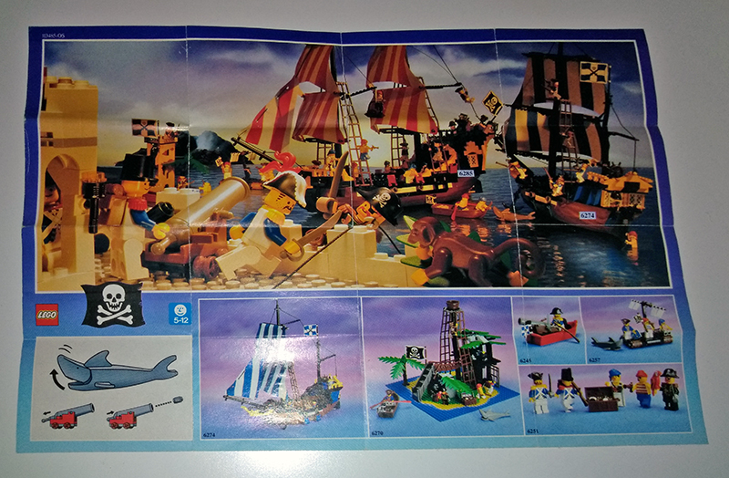 Lego 1990 Mini Pirates Overseas (113485-OS)