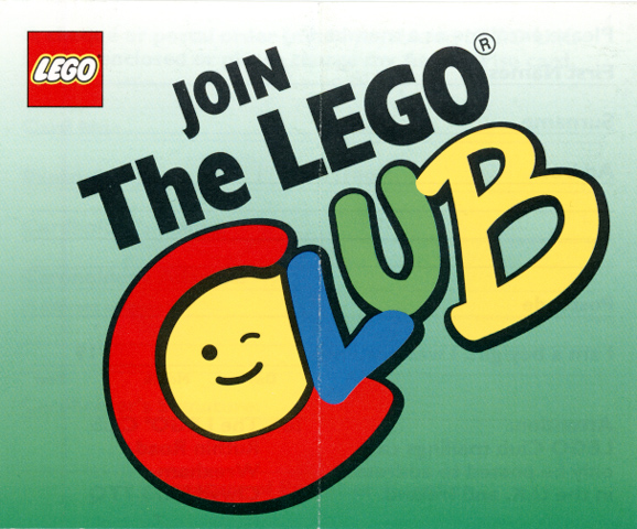 Lego 1993 Insert - Lego Club UK (119703-UK)