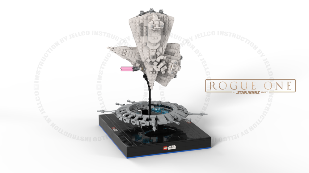Lego Rogue One Micro Diorama : Sinking ISD