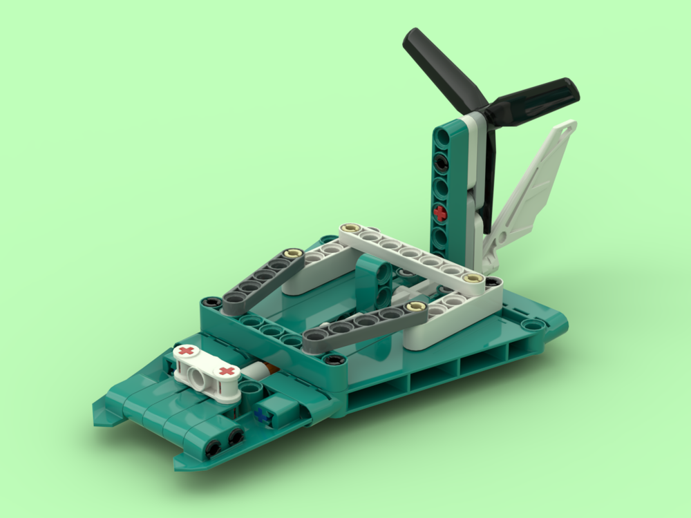 Lego Airboat